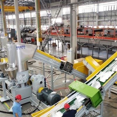 Mesin Granulat Filem Plastik Dua Peringkat